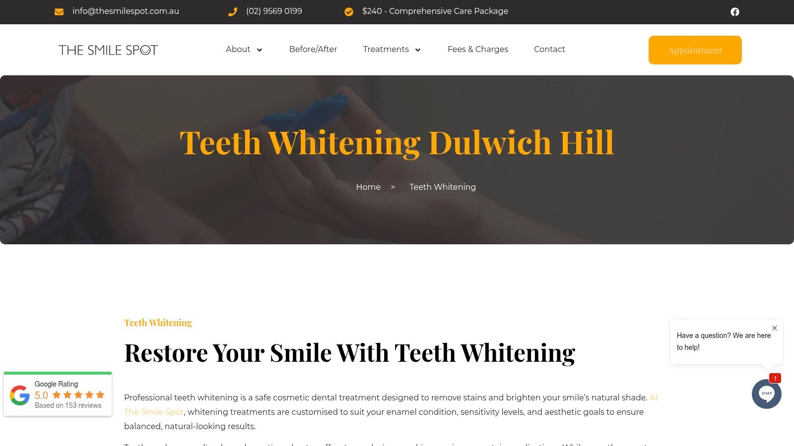 Teeth Whitening Dulwich Hill